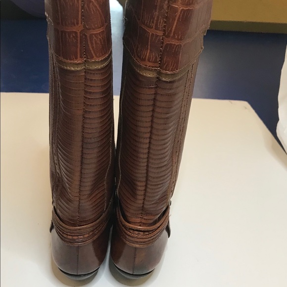 Vero Cuoio Iguana Multi Leather Western Boots - Picture 3 of 5